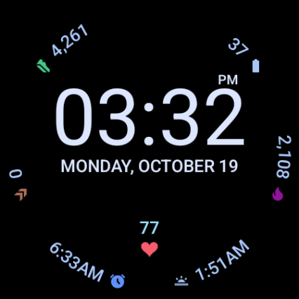 Minimal: just the rim and the heart
